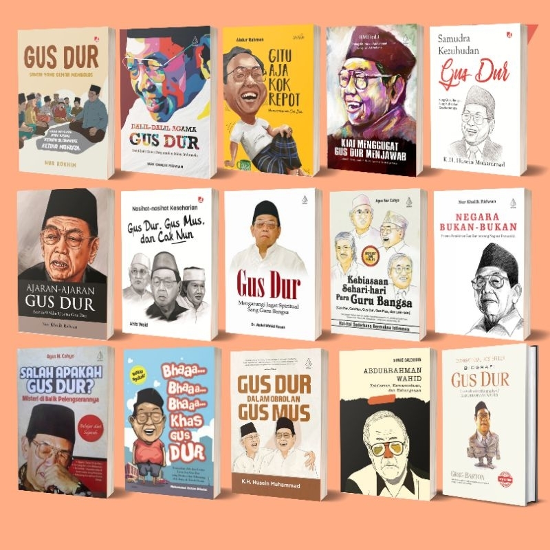 Jual Buku Biografi Gus Dur/gitu Aja Kok Repot/prisma Pemikiran Gus Dur ...