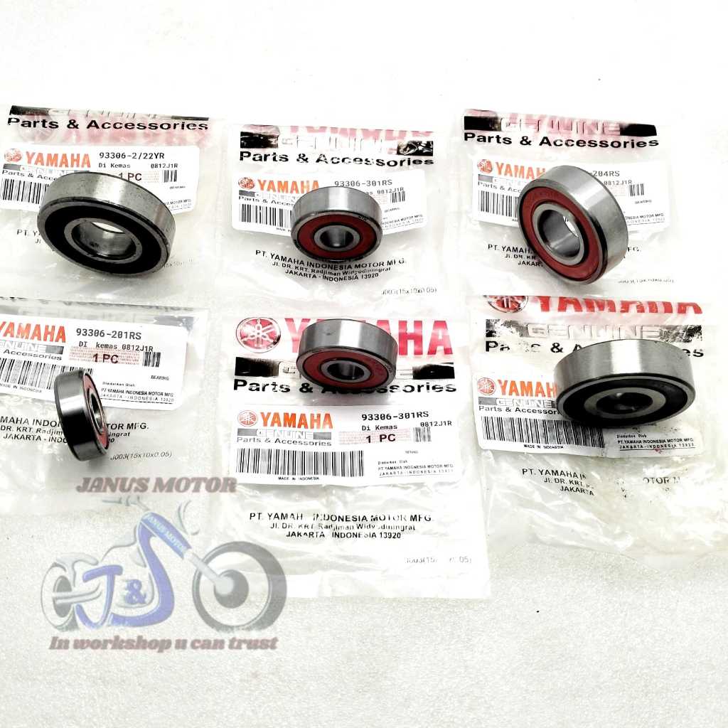 Jual Paket Bearing rasio set Yamaha Mio M3 Z S 125 Gear Fino
