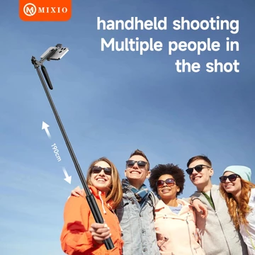 MIXIO A91L 190CM Tripod Tongsis Bluetooth Remote Multifungsi Selfie Stick