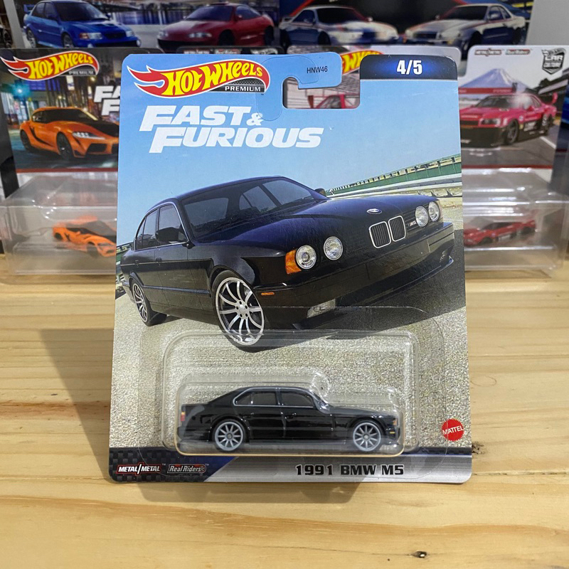 Hot Wheels BMW M5 Fast & Furious Premium - Modèle 1:64 Loose Noir - Édition Limitée 2023