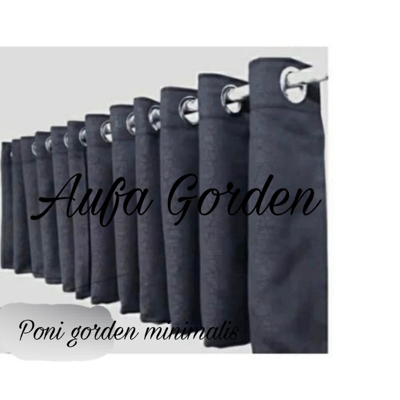 GORDEN PONI BLACKOUT PREMIUM TEBAL TINGGI 50CM DAN 100CM
