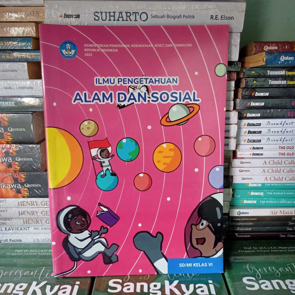 Jual Buku Ilmu Pengetahuan Alam Dan Sosial SD Kelas 6 Kurikulum ...
