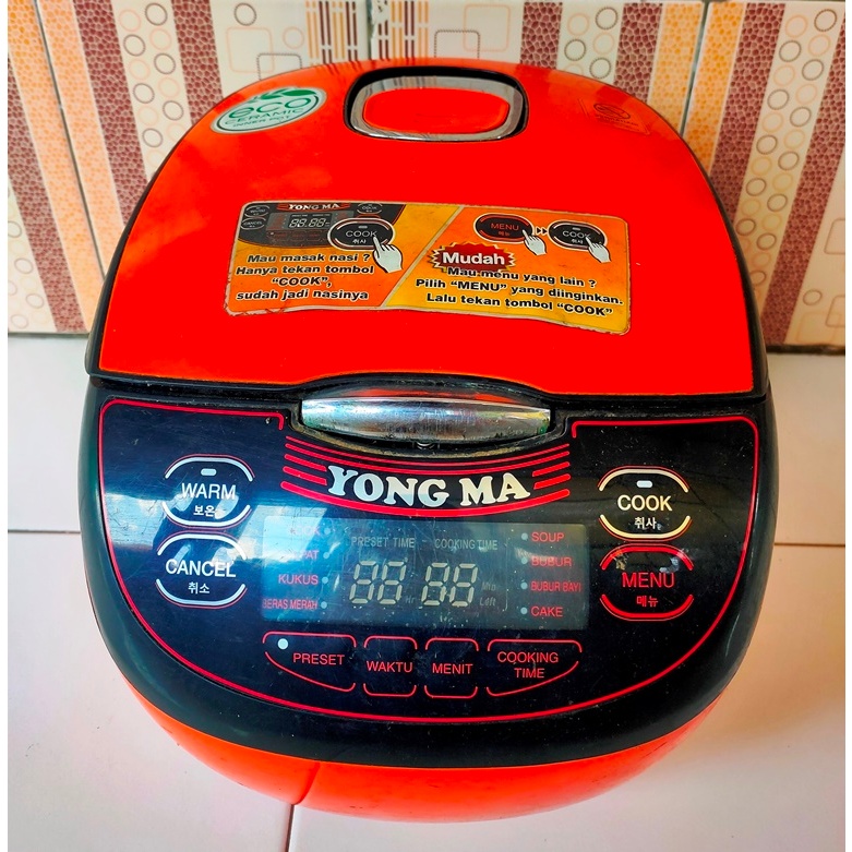 Jual Rice Cooker Yongma Digital YMC 116 Shopee Indonesia