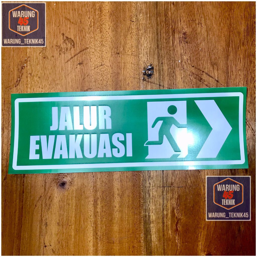 Jual stiker sticker safety sign K3 Jalur | Shopee Indonesia
