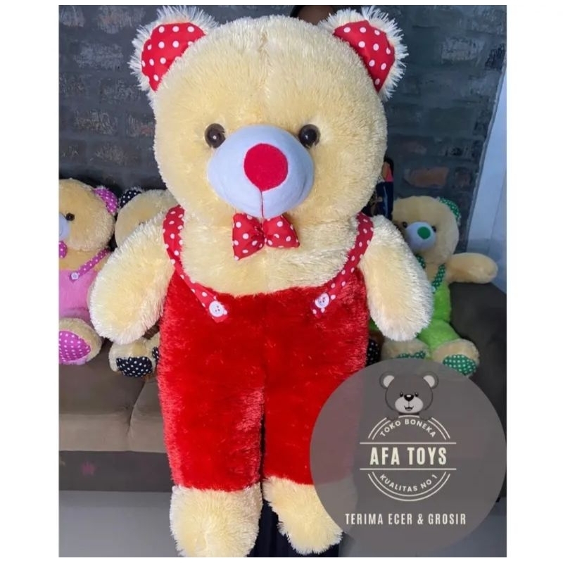 Jual Boneka Teddy Bear Jojon Jumbo 90cm Shopee Indonesia