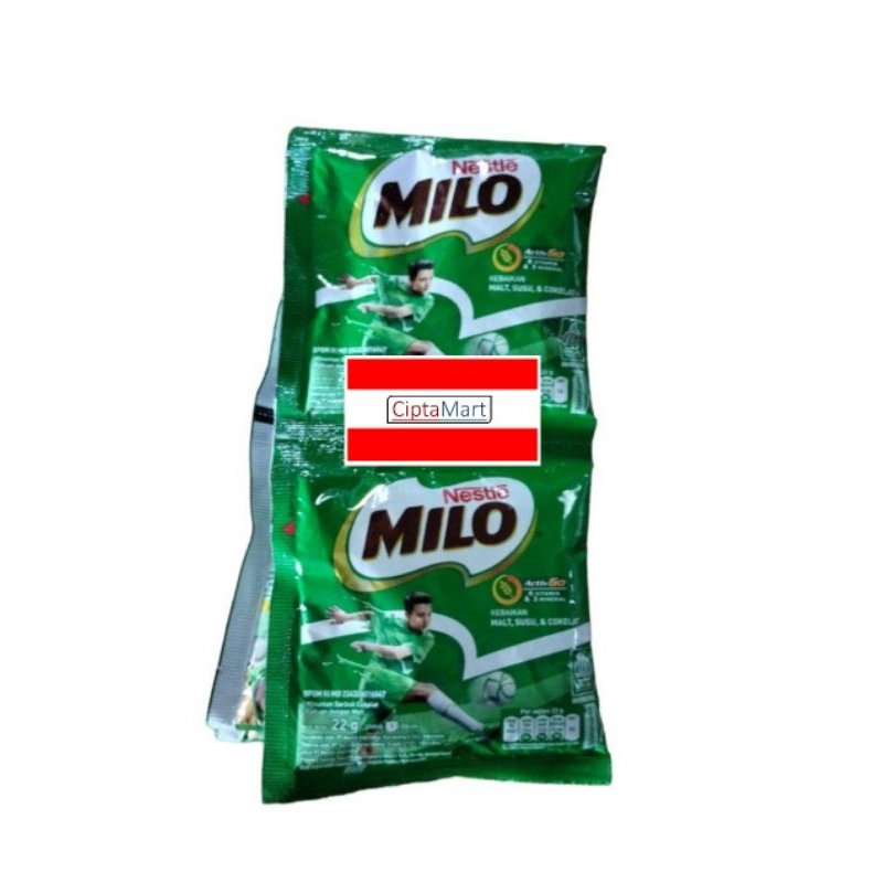Jual Nestle Milo ActivGo Sachet 10 x 22 gr | Shopee Indonesia