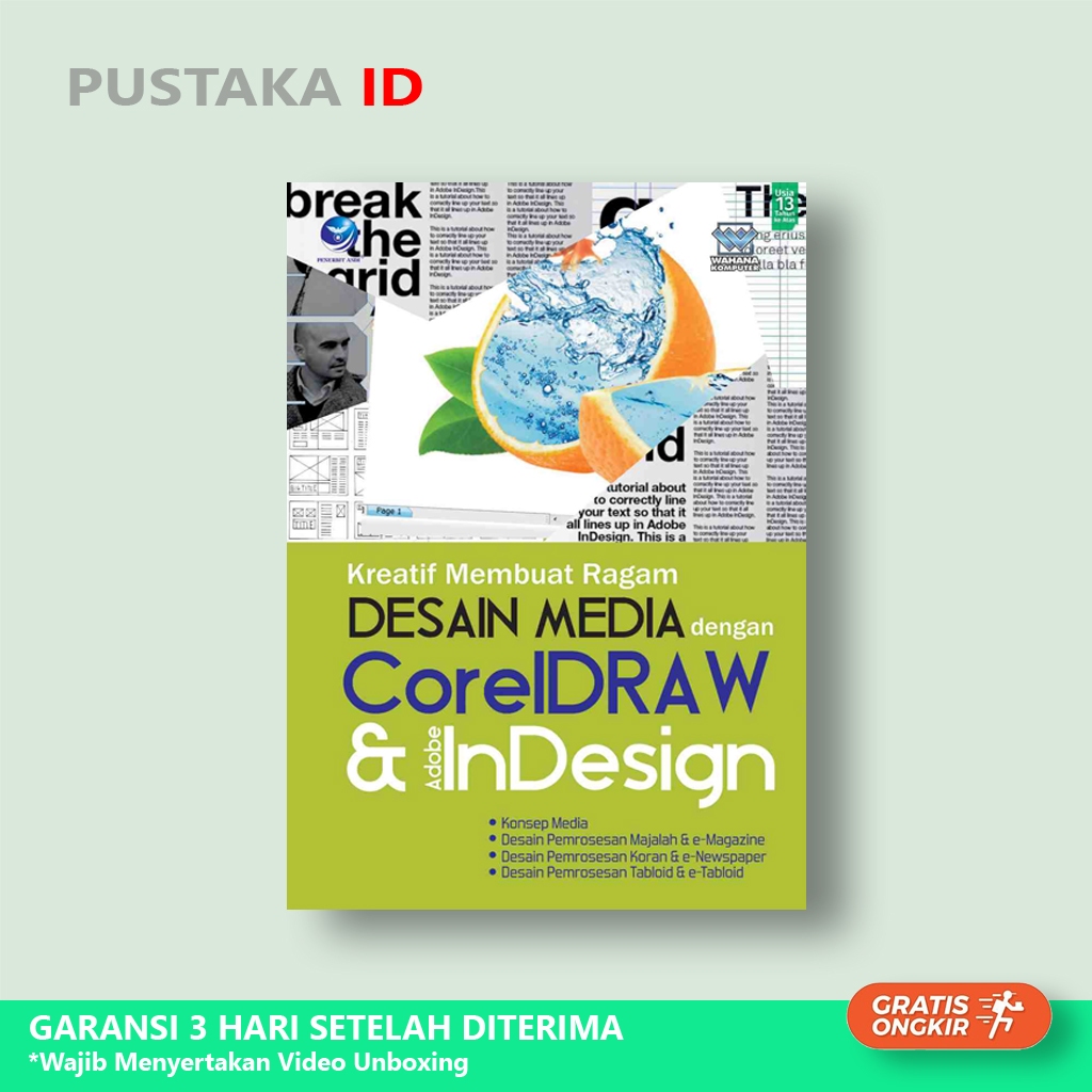 Jual Buku Kreatif Membuat Ragam Desain Media dengan CorelDRAW dan Adobe ...