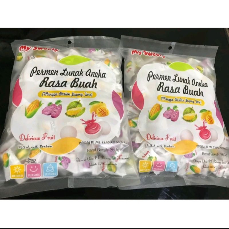 Jual PERMEN LUNAK ANEKA RASA BUAH MY SWEETY | Shopee Indonesia