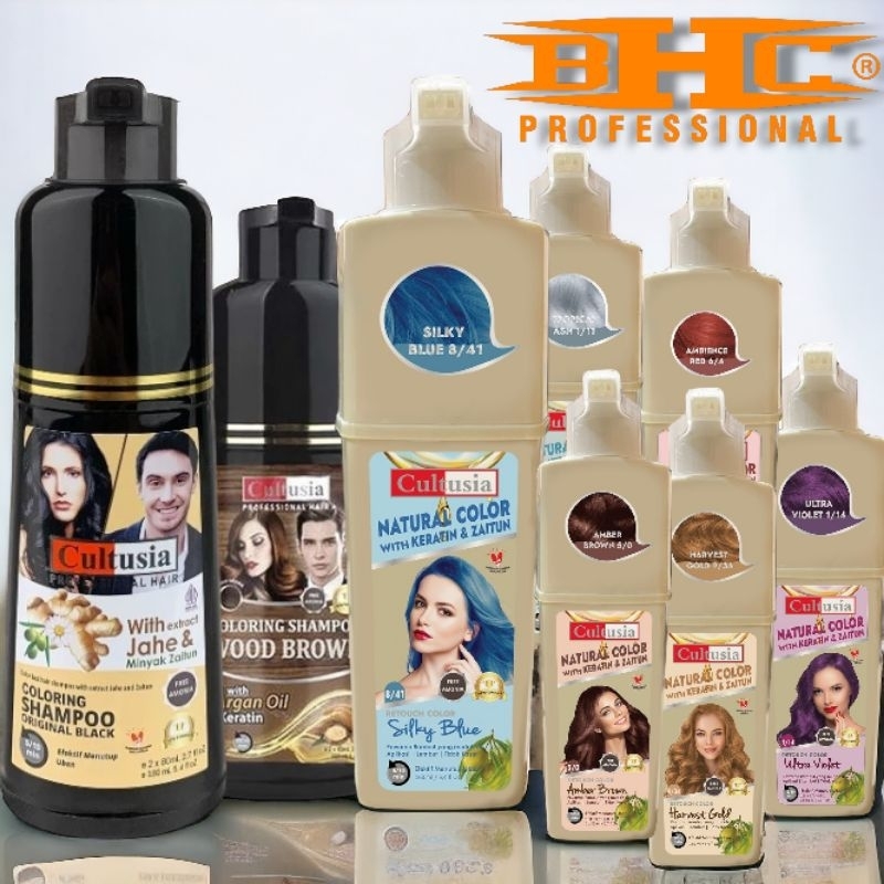Jual Cultusia Black Shampoo Original / Semir Rambut Instan / Shampoo