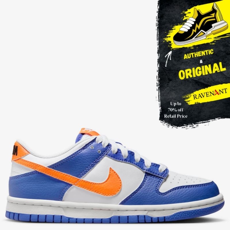 Jual Sneakers Wanita & Remaja NIKE DUNK LOW GS Knicks FN7783-400 ...