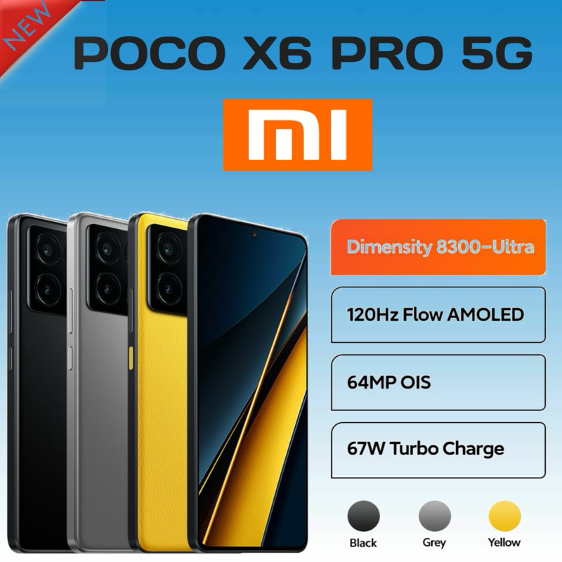 Jual Poco X6 Pro 5g 12gb 512gb Garansi Resmi Xiaomi Dimensity 8300 Ultra Shopee Indonesia 8566