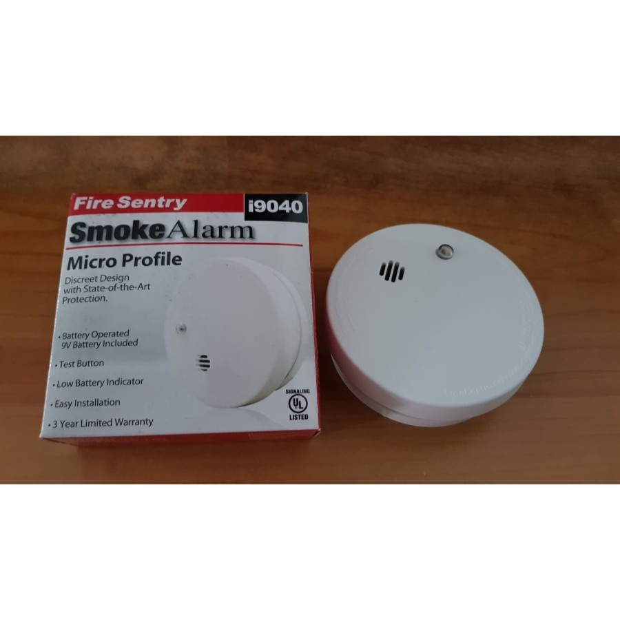 Jual Kidde Fire Sentry Battery Operated 4” Smoke Alarm i9040 | Shopee ...