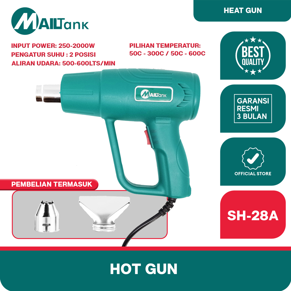 Jual MAILTANK SH28A HEAT GUN HOT GUN MESIN PEMANAS Shopee Indonesia