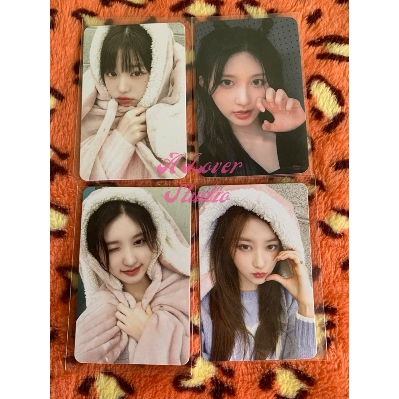 Jual IVE Wonyoung Gaeul Leeseo Photocard Makestar blanket (selimut