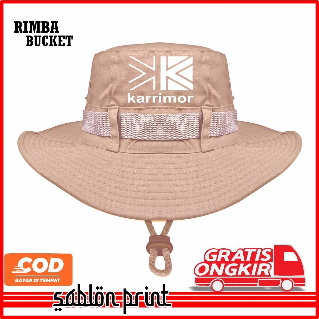Jual Topi rimba hutan buket hat outdoor dewasa karrimor cocok