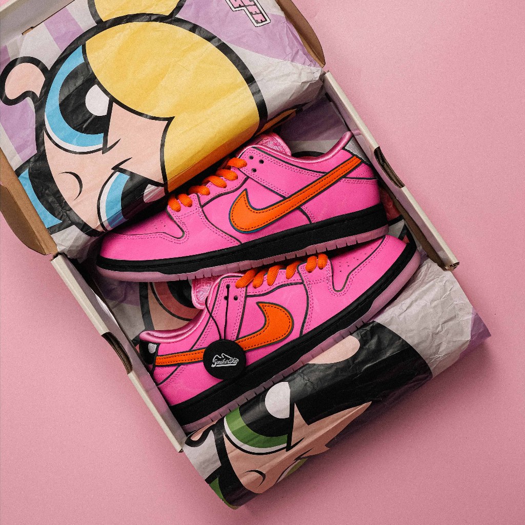 Jual Dunk SB Low The Powerpuff Girls Blossom | Shopee Indonesia