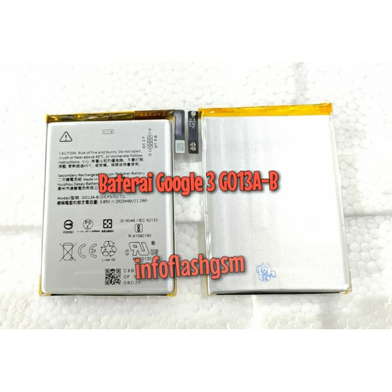 Jual Baterai Batre Battery Htc Google Pixel XL G013C-B Pixel - Main Image
