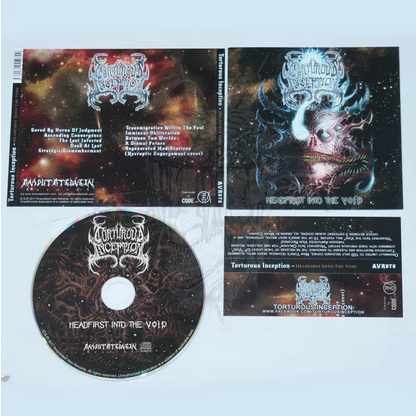 Jual CD - TORTUROUS INCEPTION - Headfirst Into The Void | Shopee Indonesia