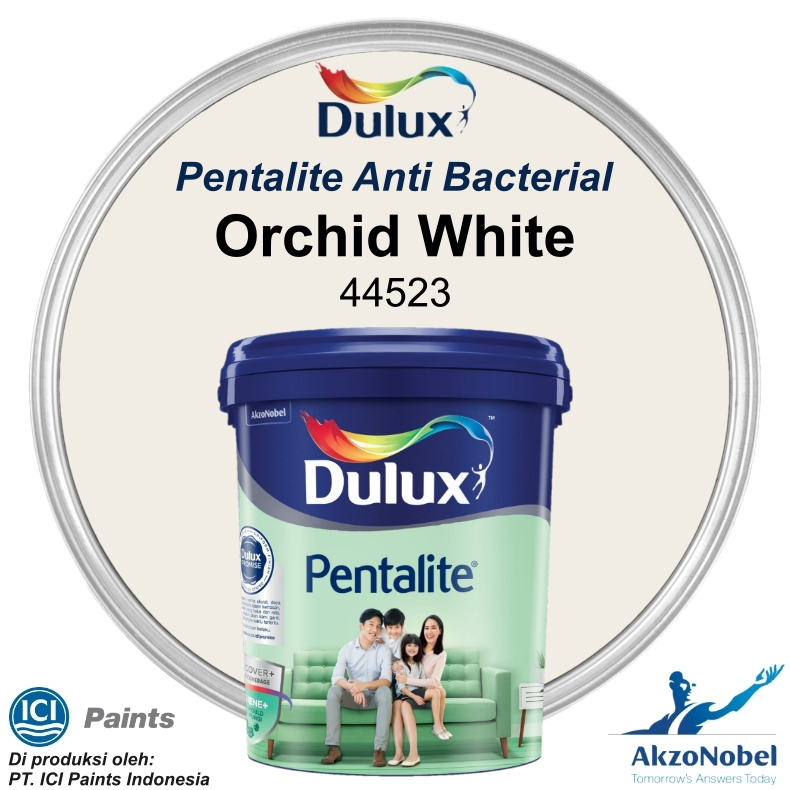 Jual CAT DULUX PENTALITE 20 LT - ORCHID WHITE 44523 | Shopee Indonesia