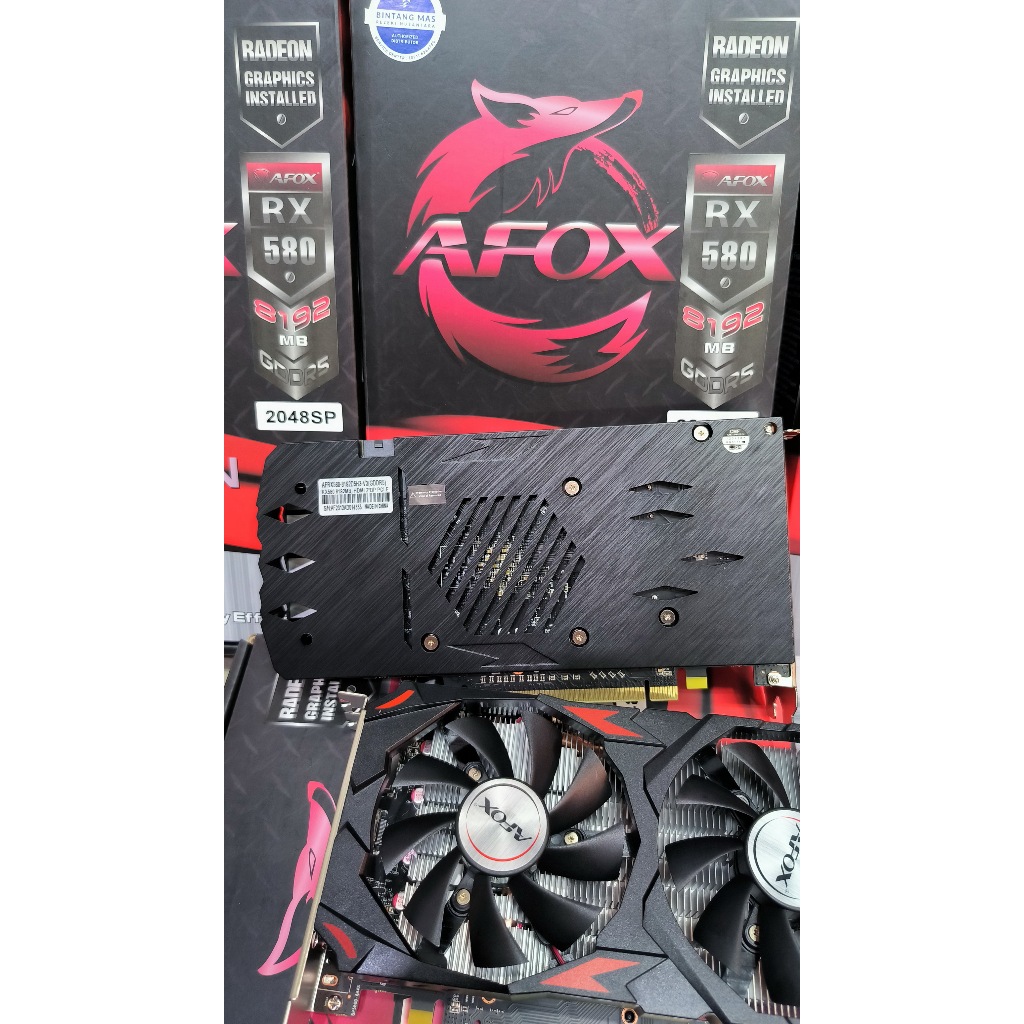 Jual VGA CARD RADEON RX 580 8GB DDR5 DUAL FAN - VENOMRX RX 580 8GB DDR5 ...