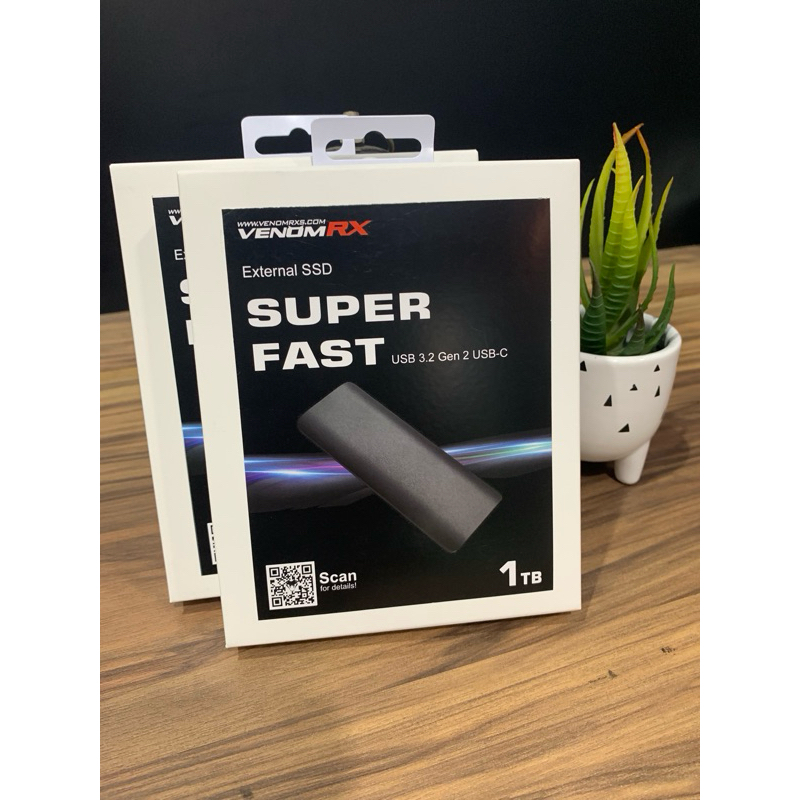 SSD EXTERNAL VENOMRX 500GB/ 1TB USB GEN USB TYPE-C 500GB/1TB