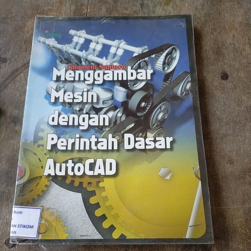 Jual Menggambar Mesin Dengan Perintah Dasar Autocad Shopee Indonesia