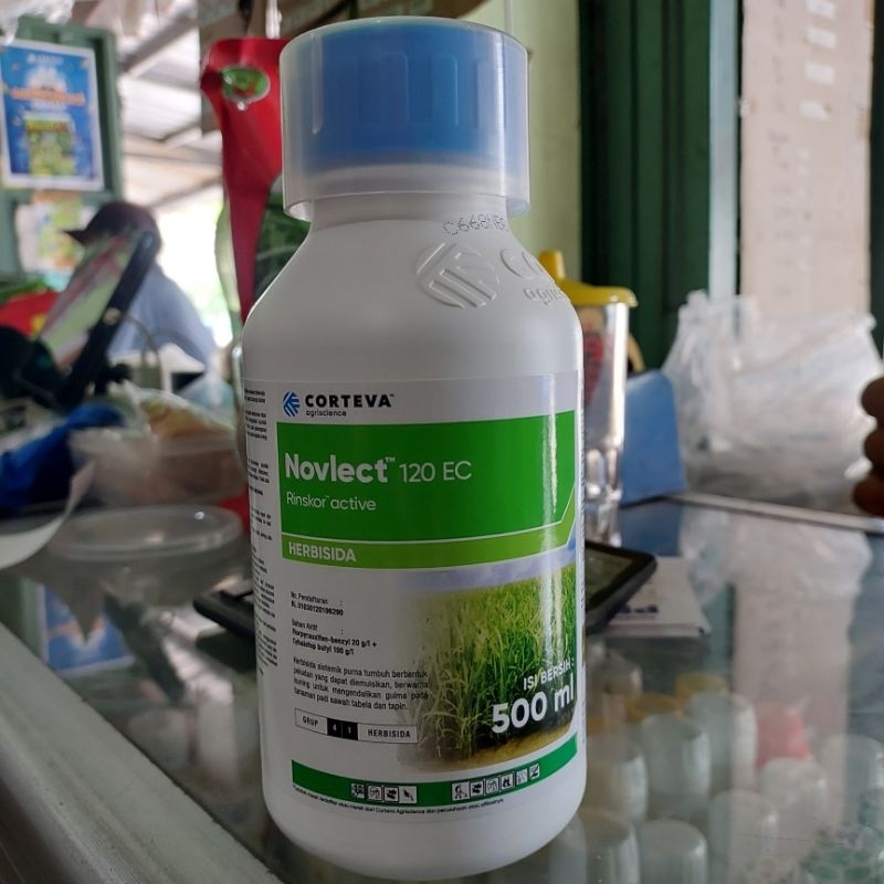 Jual HERBISIDA NOVLECT 120 EC 500 ML PENGENDALI GULMA PADI | Shopee ...