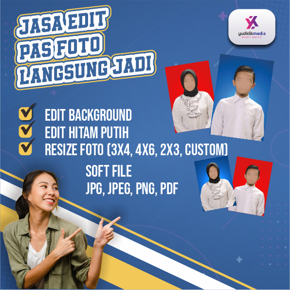 Jual Jasa Edit Pas Foto / Edit Ganti Background / Edit Ganti Jas/Baju ...