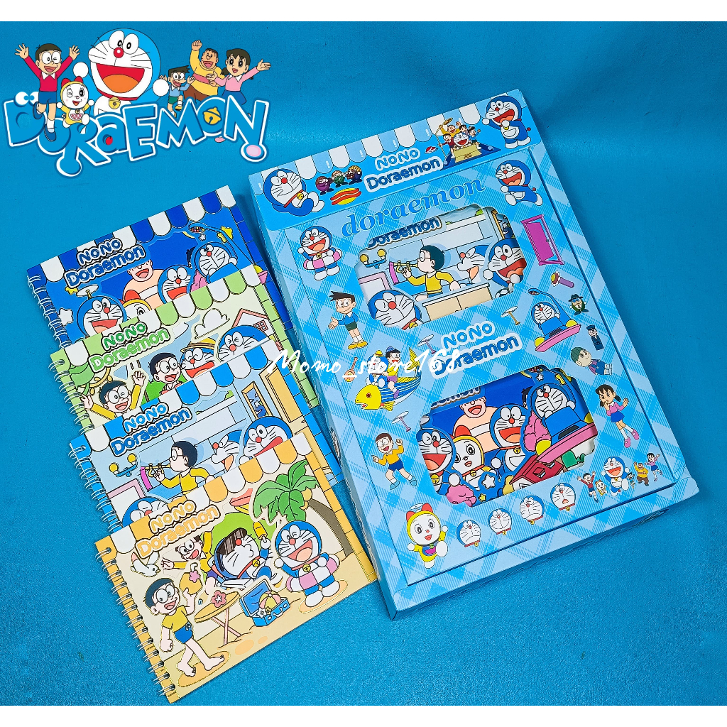 Jual STIKER BOOK BUKU BINDER DORAEMON | Shopee Indonesia