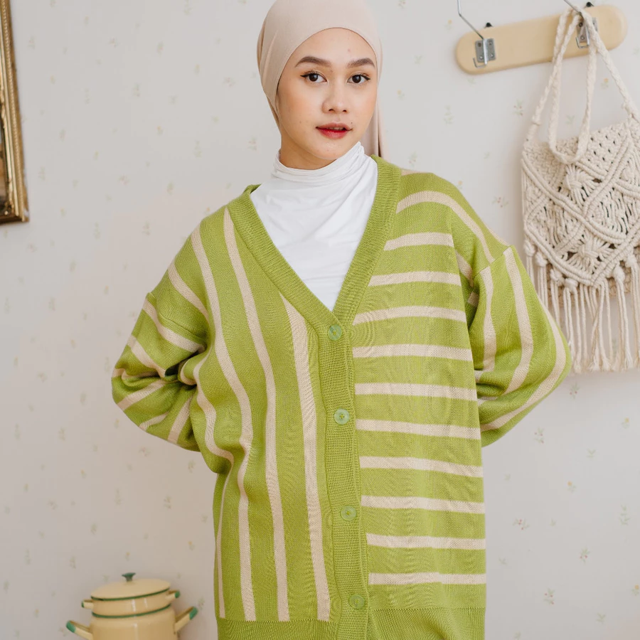  Stripes Cardigan