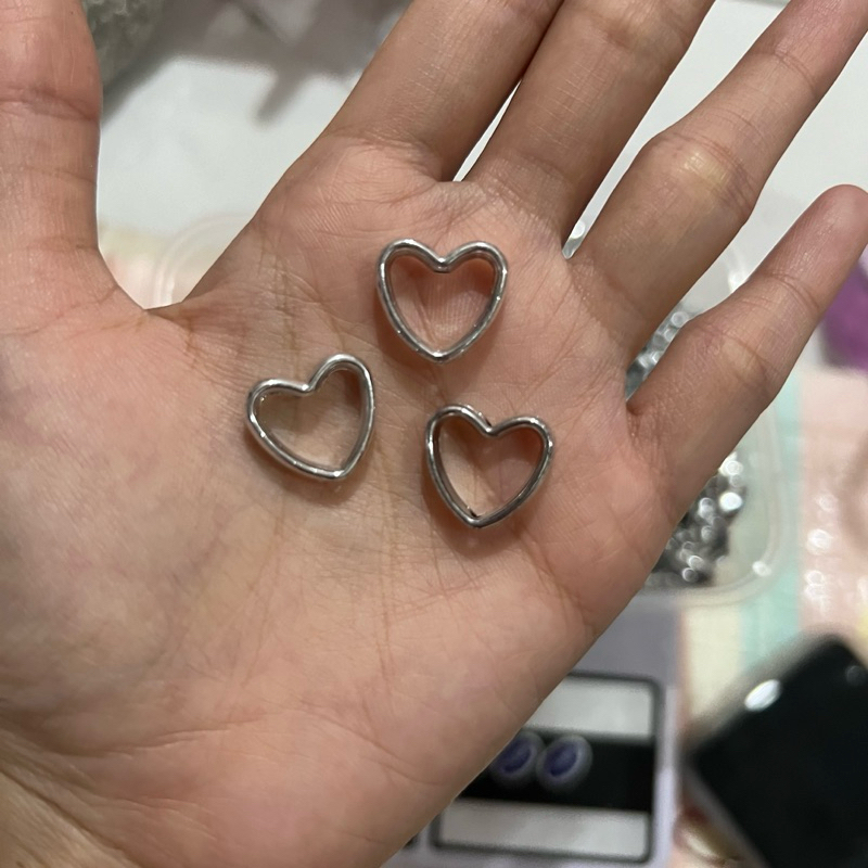 Jual Love Pandora Silver Ukuran Sedang (Bukan yang besar) | Shopee ...