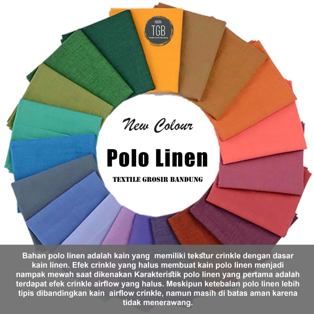 Jual BAHAN KAIN POLO LINEN | Shopee Indonesia