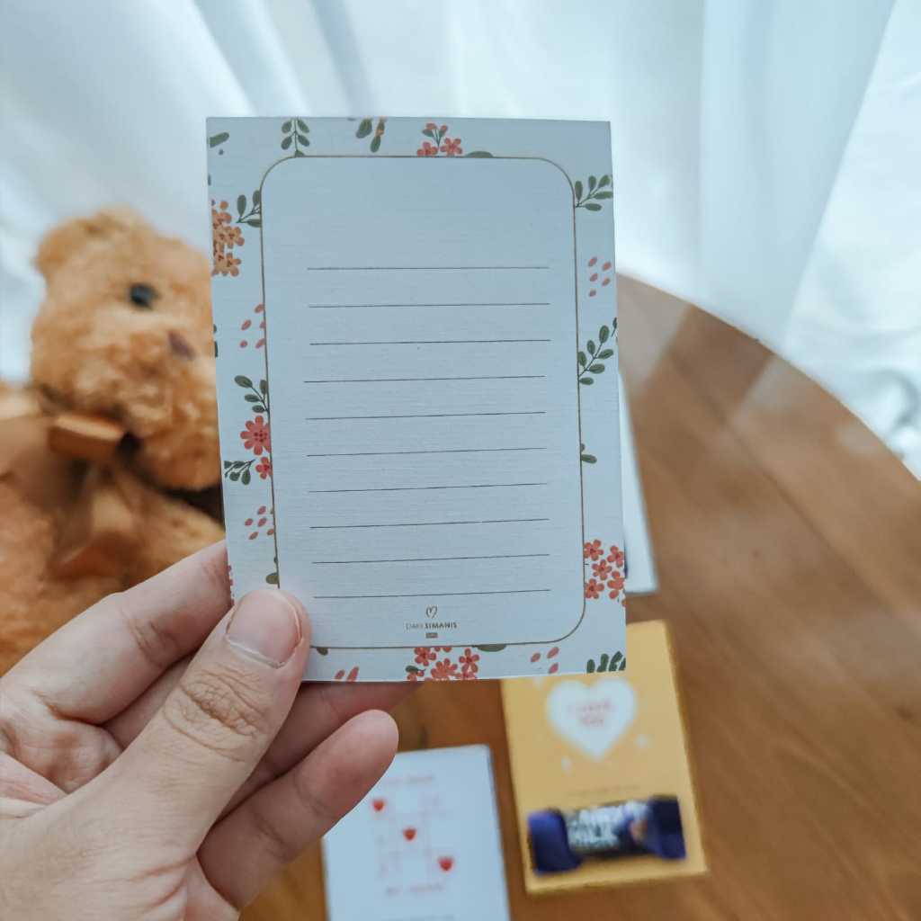 Jual Choco Card - Kartu ucapan valentine anniversary kado ulang tahun ...
