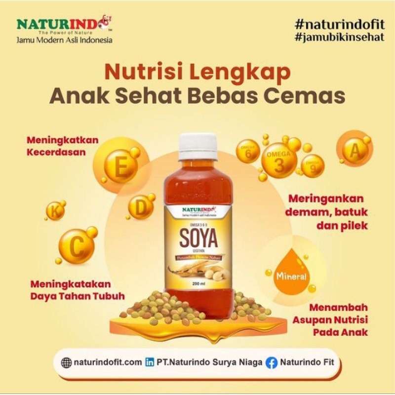 Jual Nutrisi Dan Vitamin Omega Soya 3 6&9 Cair/ Kapsul Protein Mineral ...