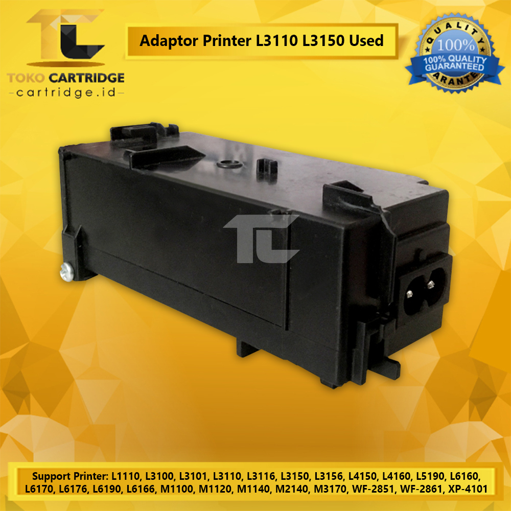Jual Adaptor Printer Epson New L1110 L3100 L3101 L3110 L3116 L3150 L3156 L4150 L4160 L5190 L6160 4098