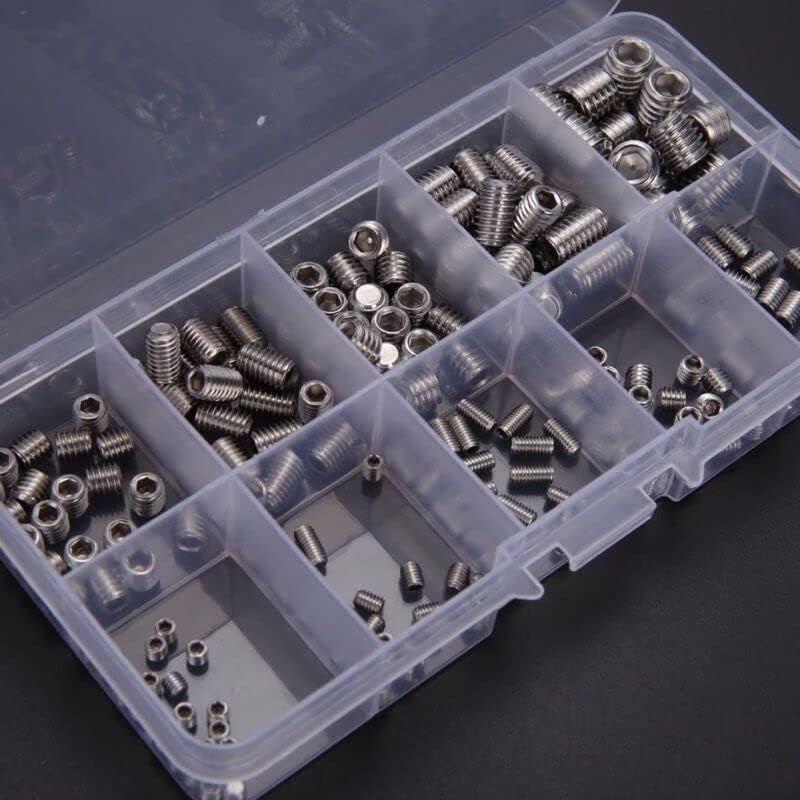 Jual 200pcs Baut L Tanam Sekrup Soket Hex Sekrup Tanpa Kepala Baud M3 ...