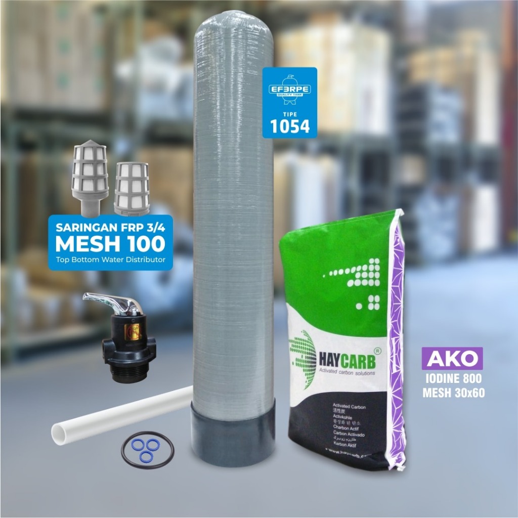 Jual Paket Tabung Filter Frp Ako X Strainer Mesh