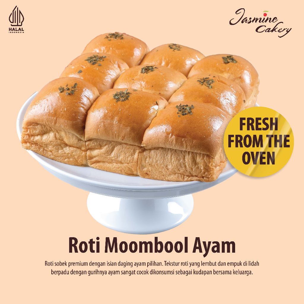 Jual Roti Moombool Rasa Ayam Isi 9 Pcs | Shopee Indonesia