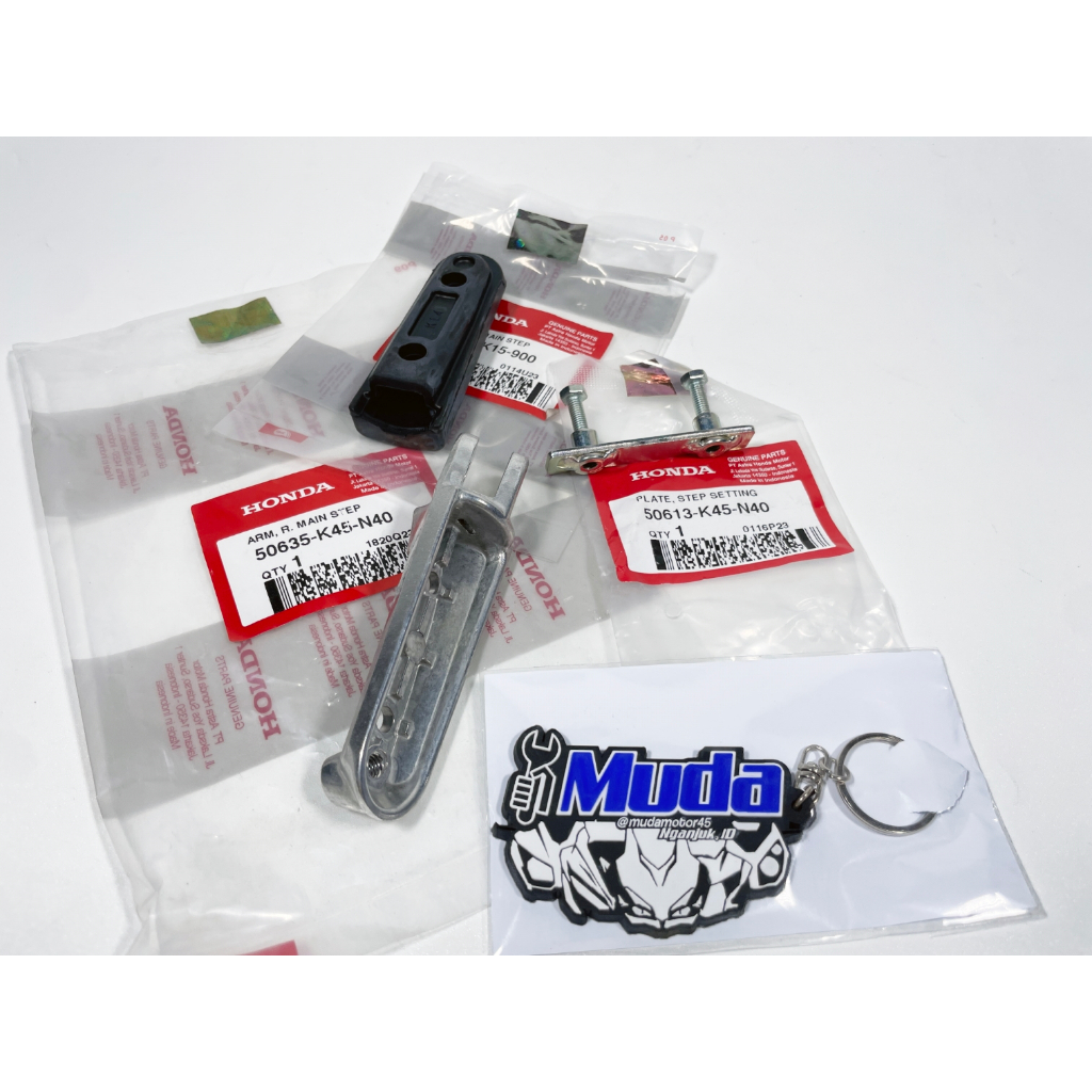 Jual PIJAKAN KANAN CBR150R DEPAN K45G K45N K45R FOOT STEP REST BESI SET ...