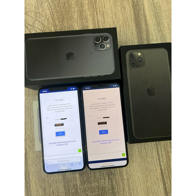 Jual Iphone 11 pro max 256gb inter beacukai | Shopee Indonesia