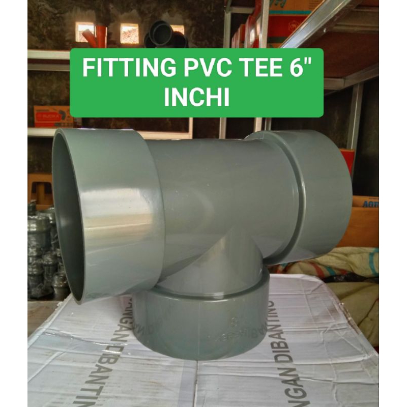 Jual Fitting pipa pvc Tee 6