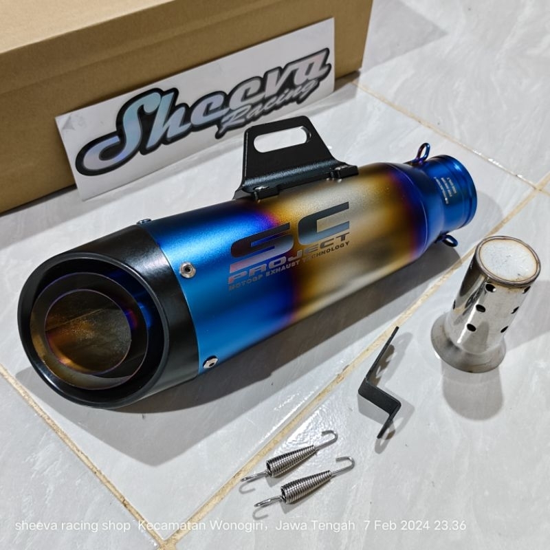 Jual SILINCER KNALPOT RACING SC PROJECT S1 NINJA 250 FI ZX25R CBR 250 ...