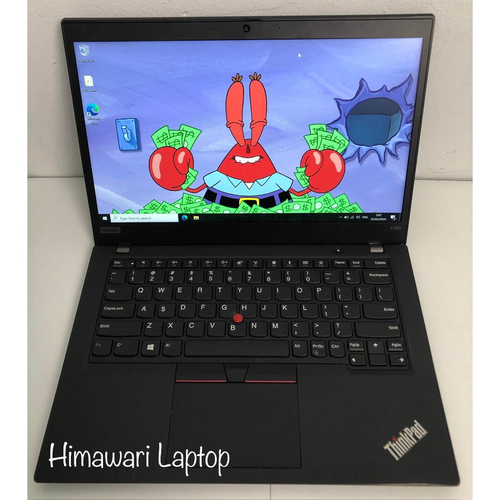 Jual Laptop Lenovo Thinkpad X390 Core I5 Gen 8 Layar 13 Murah Dan