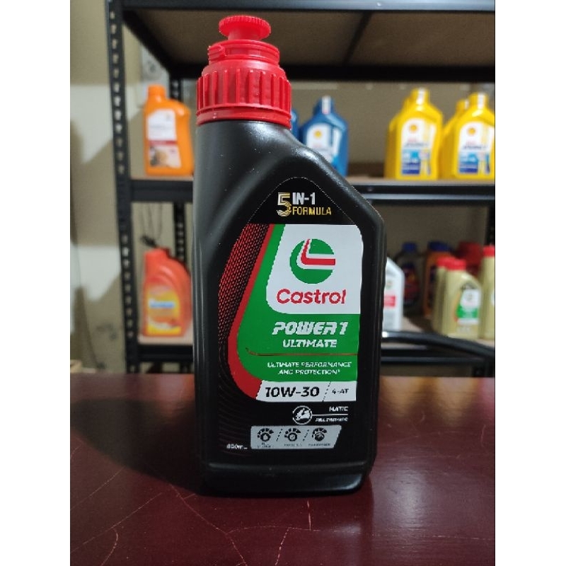 Jual Oli Mesin Matic Castrol Power 1 Ultimate 10W-30 Full Synthetic ...