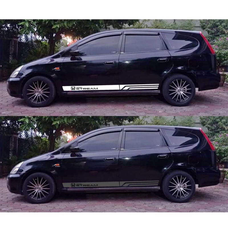 Jual cutting sticker mobil Honda stream sticker mobil variasi body ...
