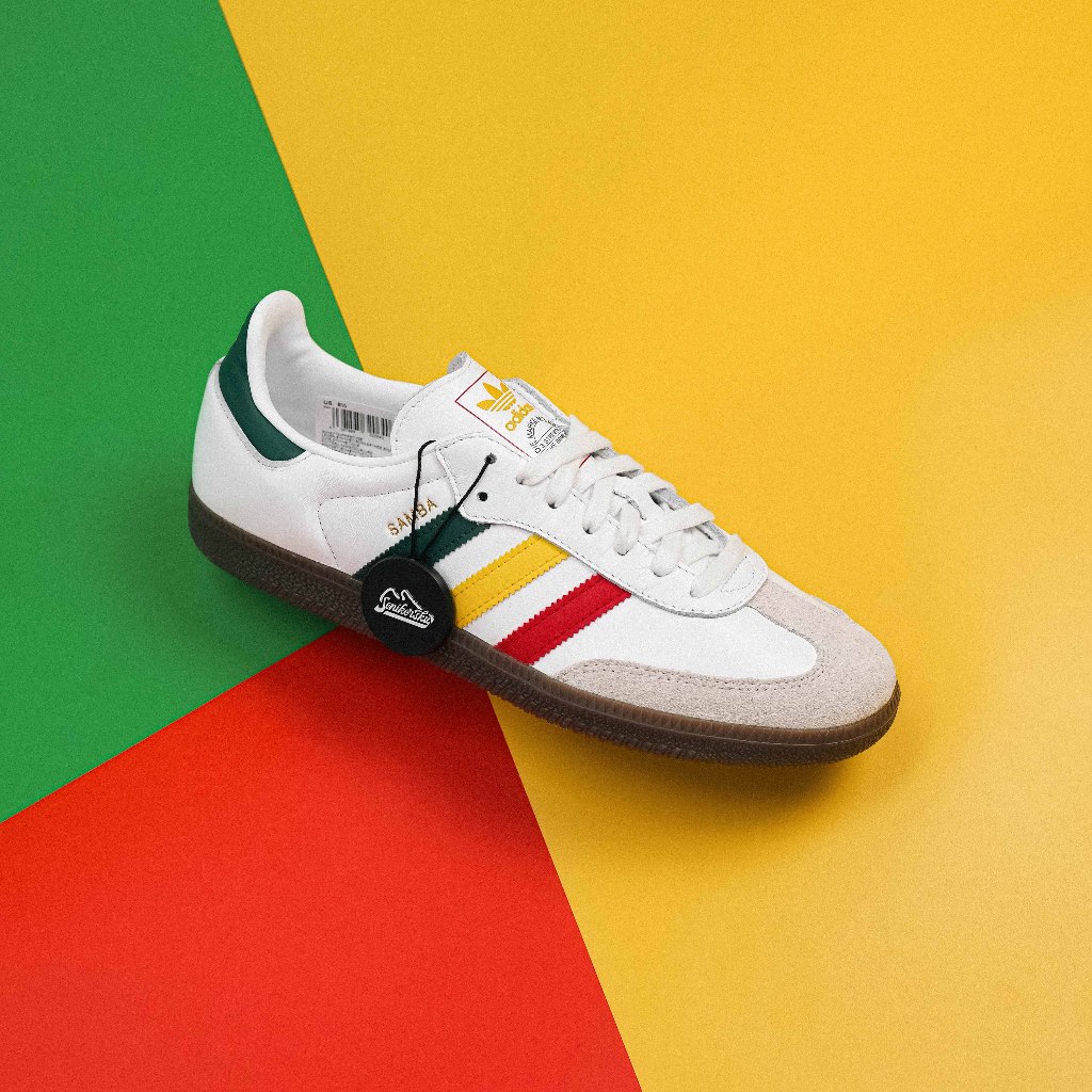 Jual Adidas Samba OG Red Yellow Green | Shopee Indonesia