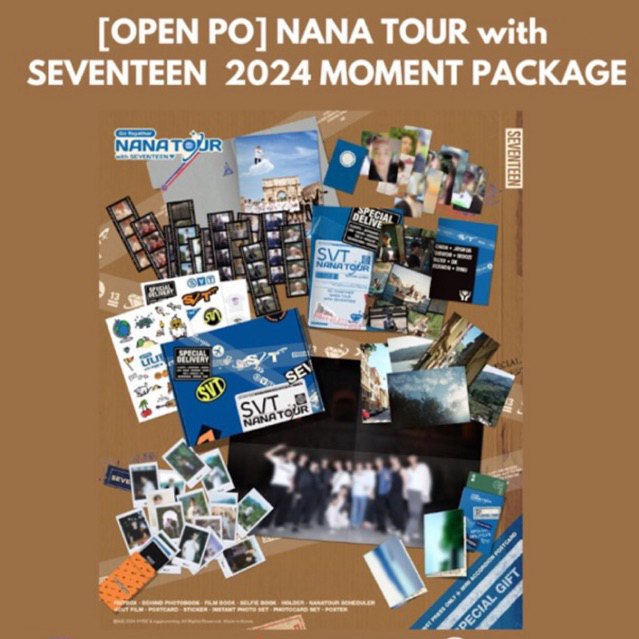 Jual [OPEN PO] Nana Tour With Seventeen 2024 Moment Package Weverse