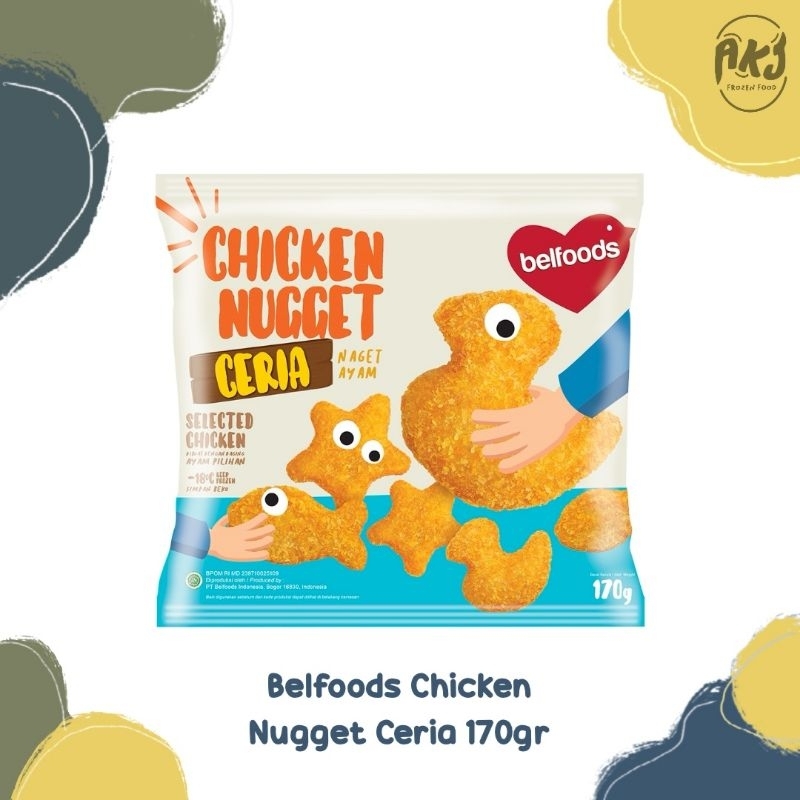 Jual Belfoods Chicken Nugget Ceria 170gr | Shopee Indonesia