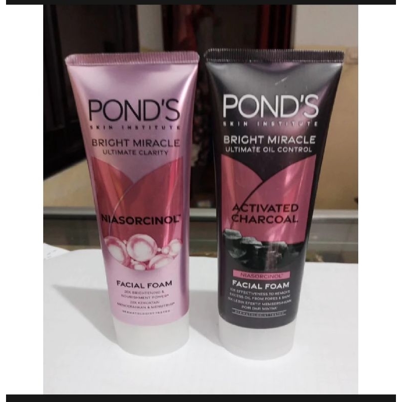 Jual POND'S Bright Miracle Ultimate Clarity Facial Foam 100Ml | Shopee ...