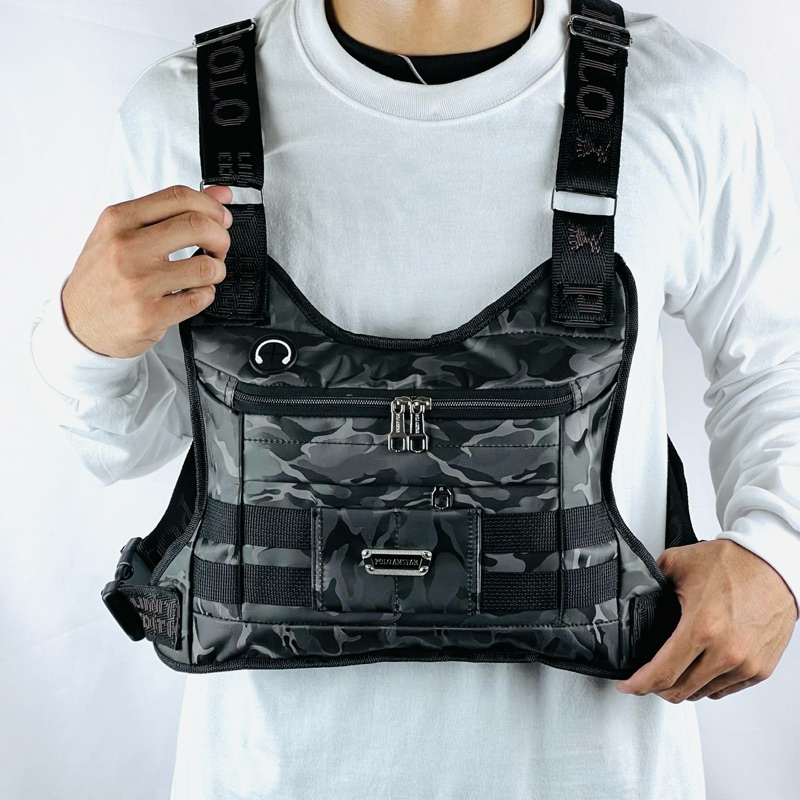 Jual CHEST BAG TAS DADA PRIA TACTICAL SPORTY CASUAL TAS ROMPI POLO ...